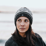 Koru Wool Beanie - Charcoal