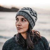 Koru Wool Beanie - Grey