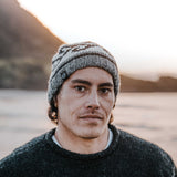 Koru Wool Beanie - Grey