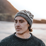 Koru Wool Beanie - Grey