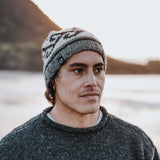 Koru Wool Beanie - Grey