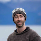 Koru Wool Beanie - Natural Brown