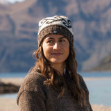 Koru Wool Beanie - Natural Brown