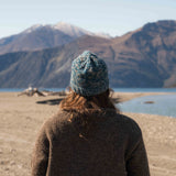 Sherpa Wool Beanie - Petrol