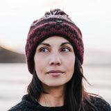 Everest Wool Beanie - Raspberry