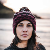 Everest Wool Beanie - Raspberry