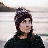 Everest Wool Beanie - Raspberry