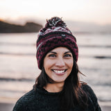 Everest Wool Beanie - Raspberry
