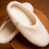 NZ Wool Slippers - Cloud