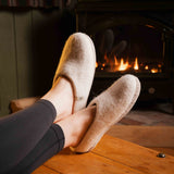 NZ Wool Slippers - Cloud