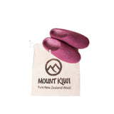 NZ Wool Slippers - Cranberry