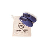 NZ Wool Slippers - Denim