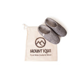 NZ Wool Slippers - Grey
