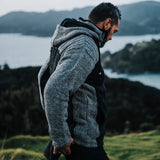 Men's Alpine NZ Wool Jacket - Charcoal