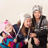 Kids NZ Wool Animal Hat - Benny the Bear