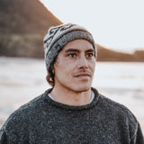 Koru Wool Beanie - Charcoal