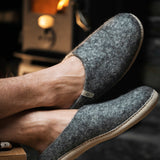 NZ Wool Slippers - Grey