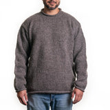Men's Weekender NZ Wool Jersey - Natural Brown