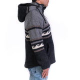 Men's Whale Bay NZ Wool Jacket - Charcoal