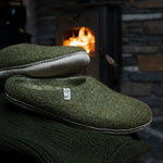 mount kiwi wool slippers