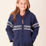 Wave Rider Girls NZ Wool Jacket - Blue