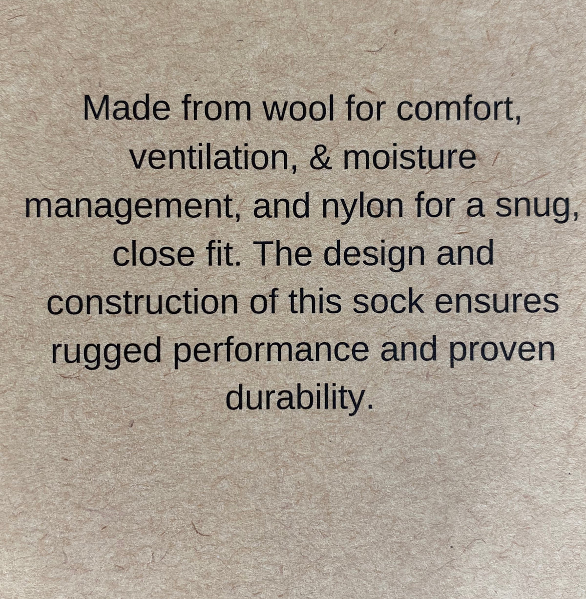 Unisex Wool Work Socks - 2 Pack