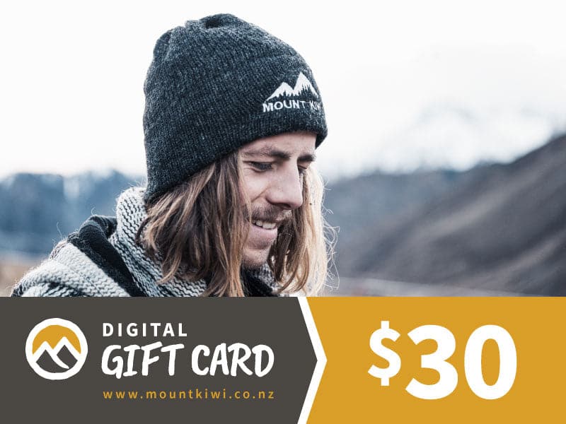 Mount Kiwi Gift Card $30